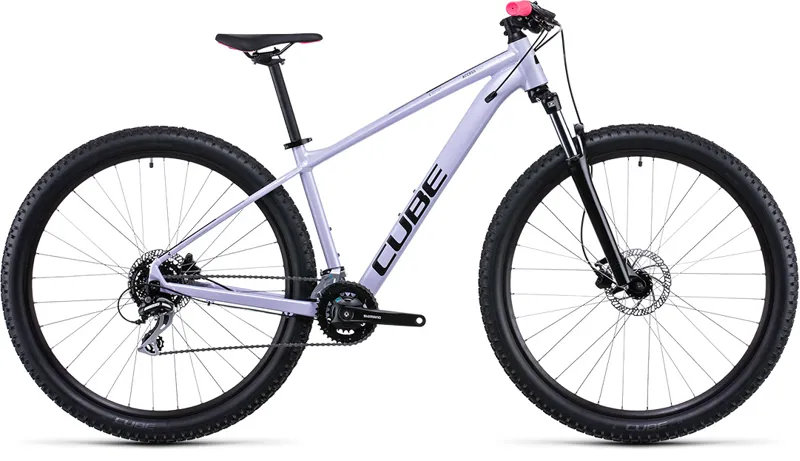 Cube Access WS EAZ Womens Hardtail Mountain Bike 2022 in Purple