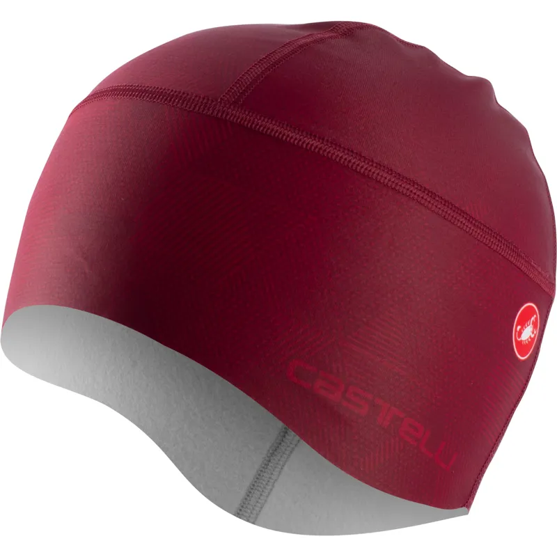 Castelli Pro Thermal Women's Skully Cap in Bordeaux