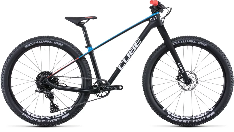 Cube Elite 240 c:62 Pro Kids Bike 2022 in Black