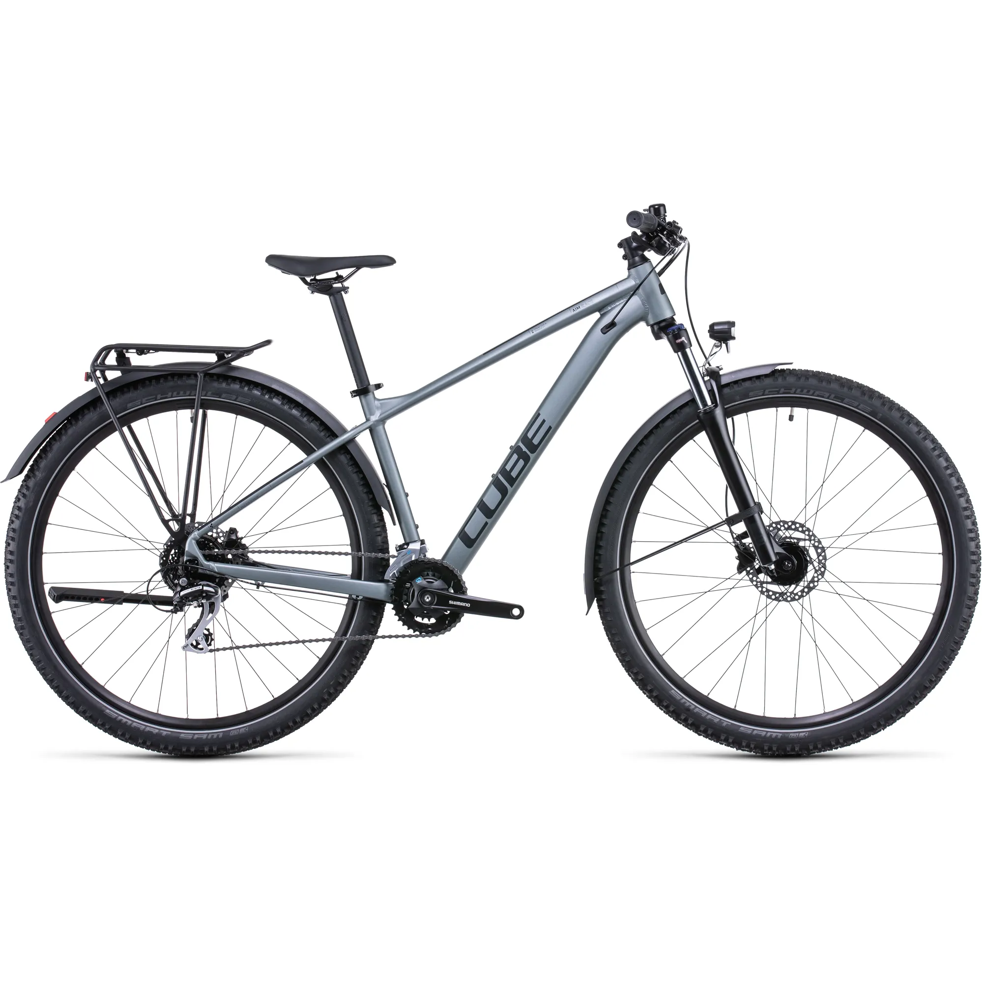 Cube Aim Race Allroad Mountain Bike 2022 in Grey