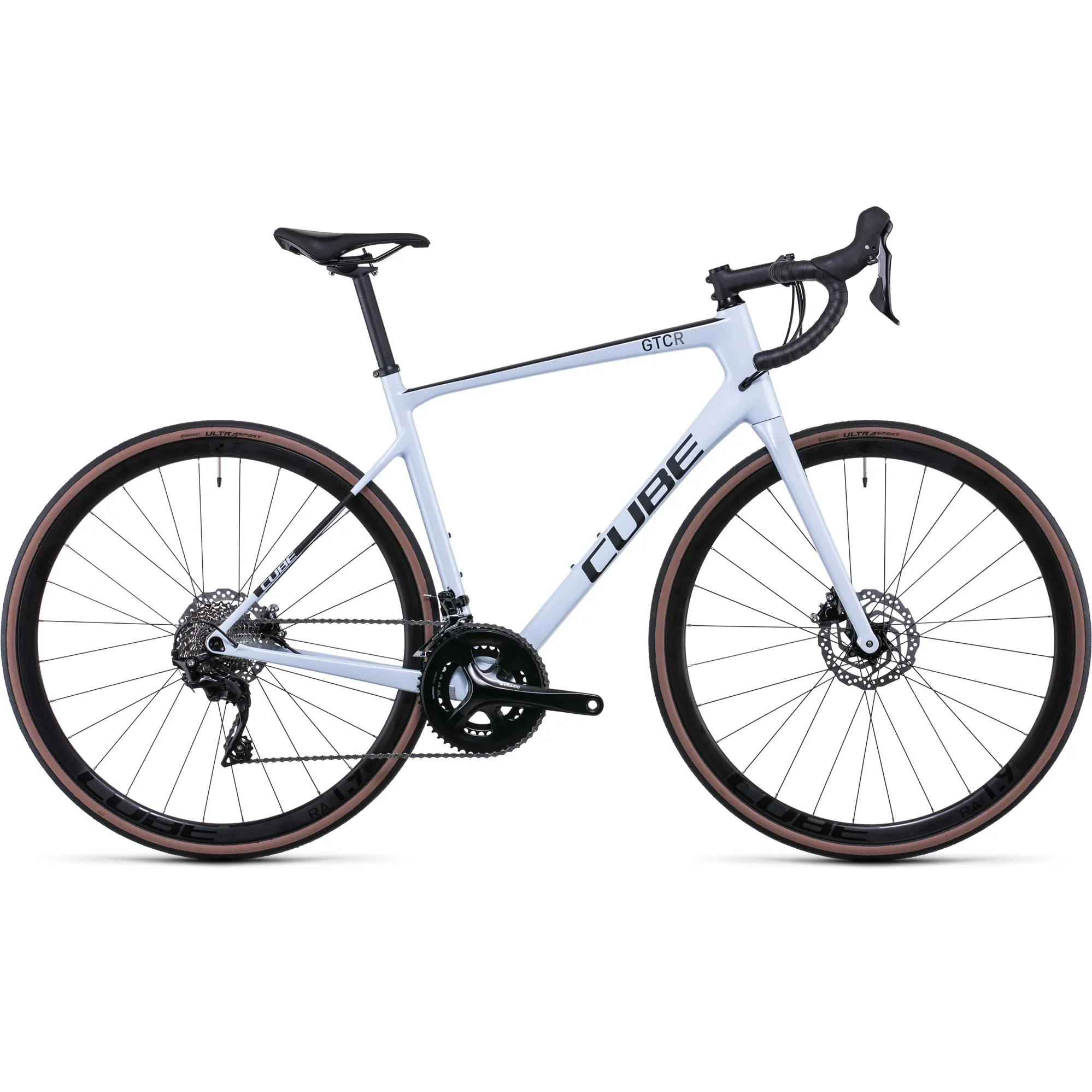 Cube Attain GTC Race Road Bike 2022 in White