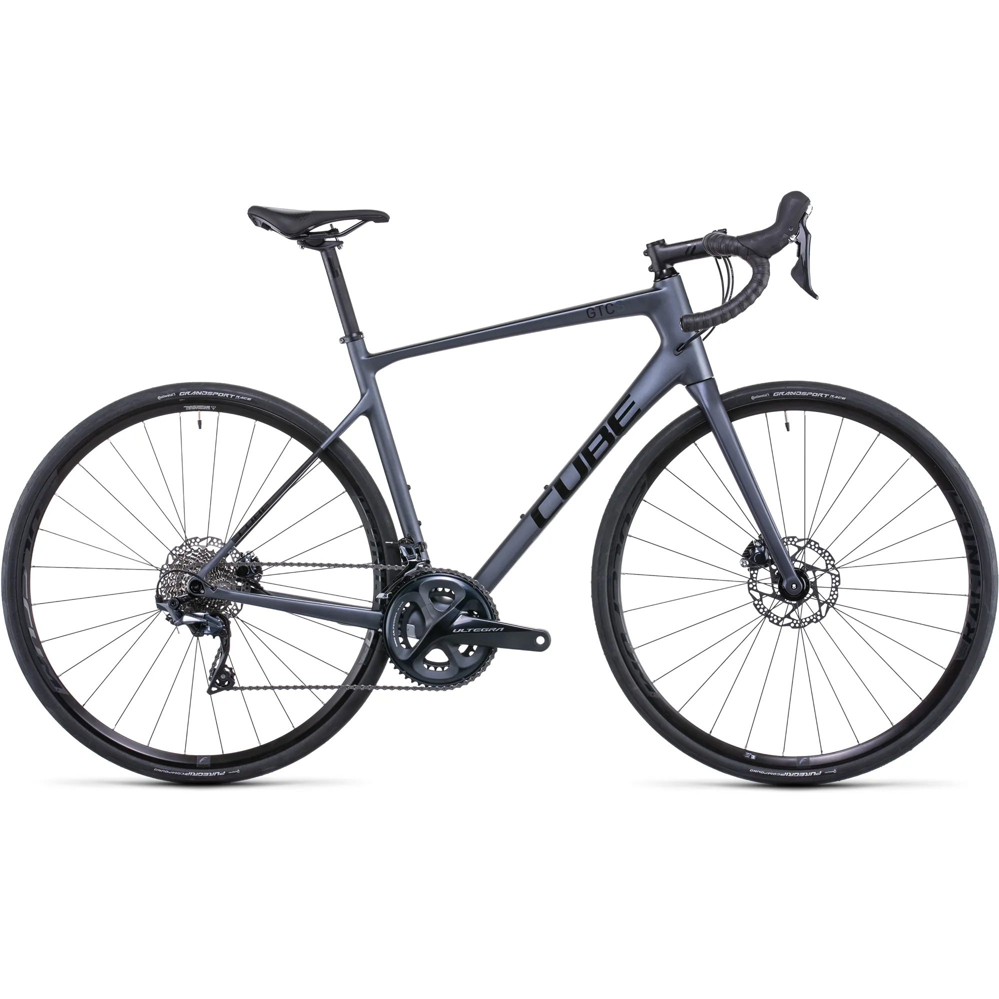 Cube Attain GTC SL Road Endurance Bike 2022 in Grey