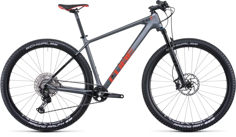 Cube Reaction c:62 Race Mountain Bike 2022 in Grey