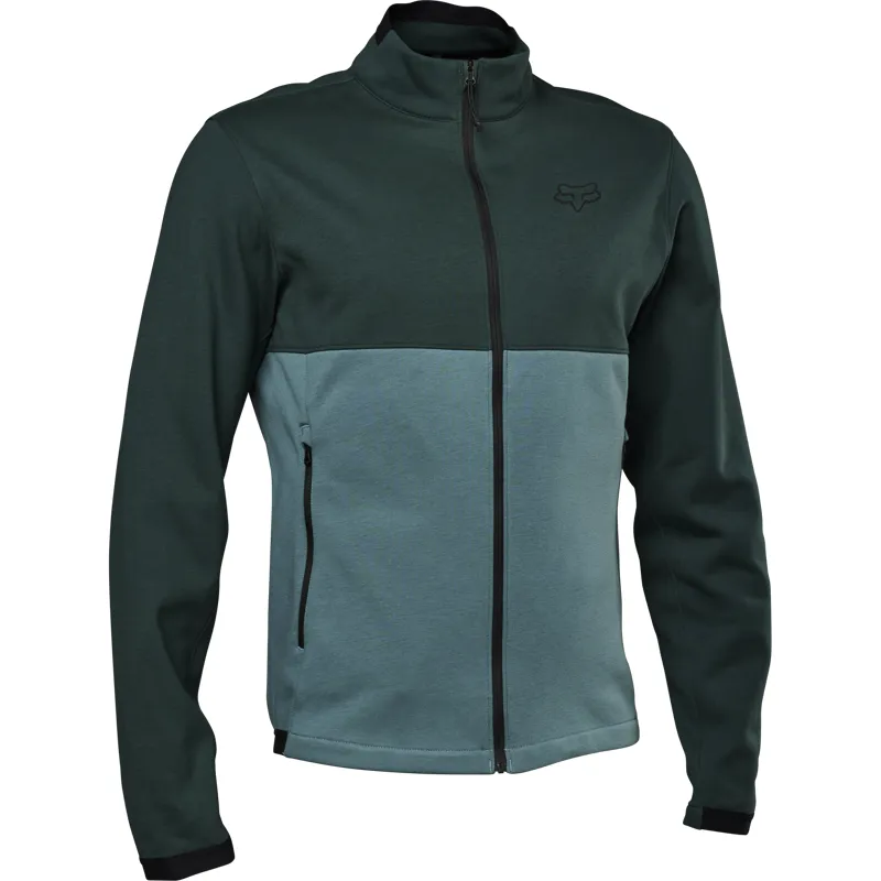 Fox Racing Ranger Fire Crew Fleece Jacket in Emerald