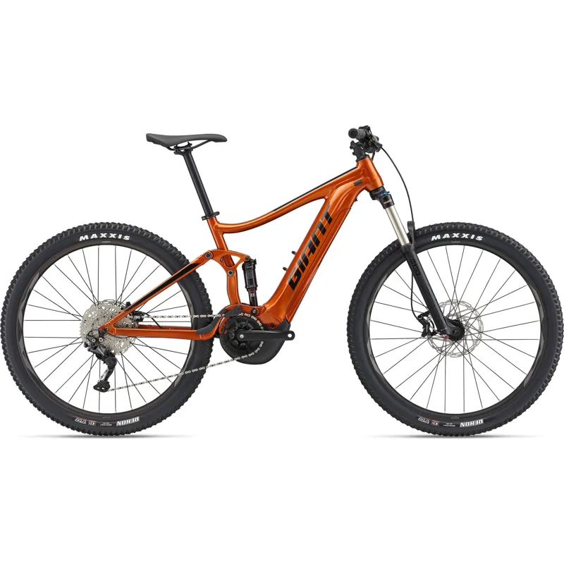 Giant Stance E+ 2 Electric Trail Bike 2023 in Amber Glow