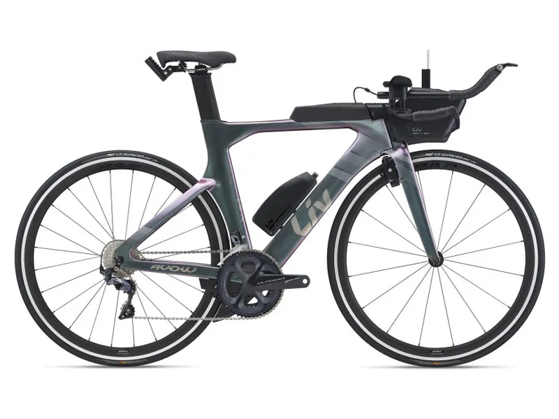 Liv Avow Advanced Pro 2 Triathlon Bike 2021 in Green