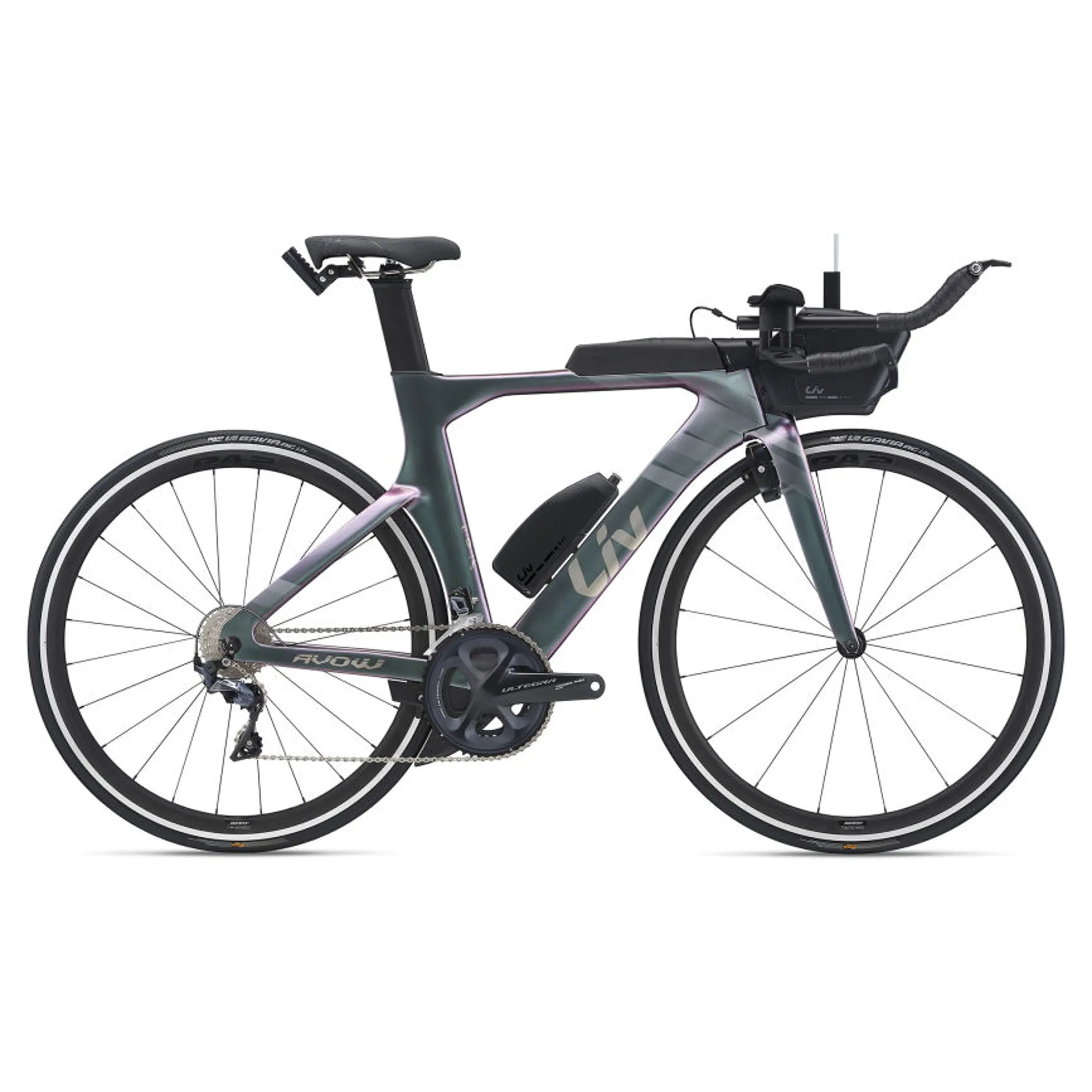 Liv Avow Advanced Pro Triathlon Bike 2021 in Green