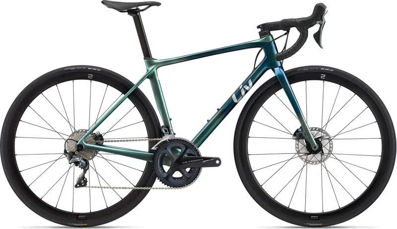 Liv Langma Advanced Pro 1 Disc Womens Race Road Bike 2023 in Green
