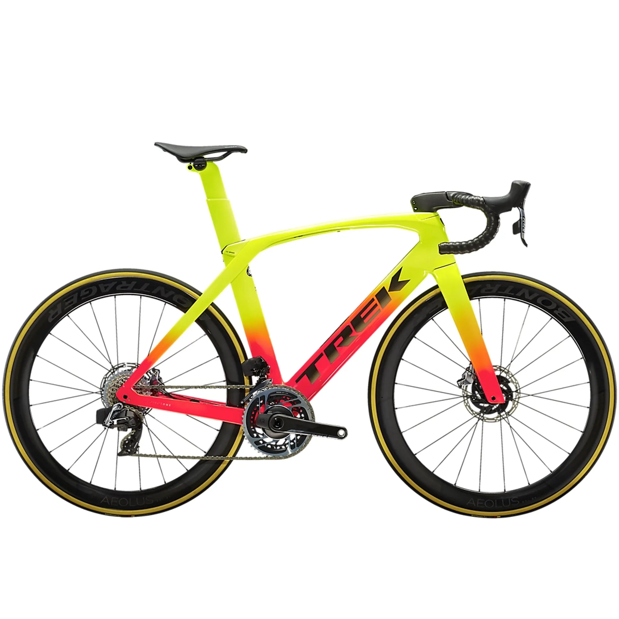 Trek Madone SLR eTap Aero Road Bike 2023 in Yellow