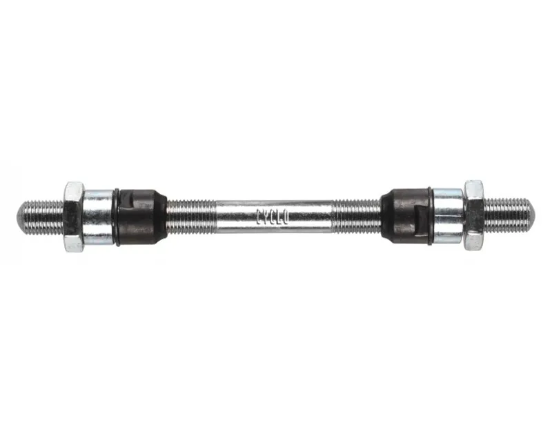 Weldtite 10x175mm Chrome Moly Axle in Silver