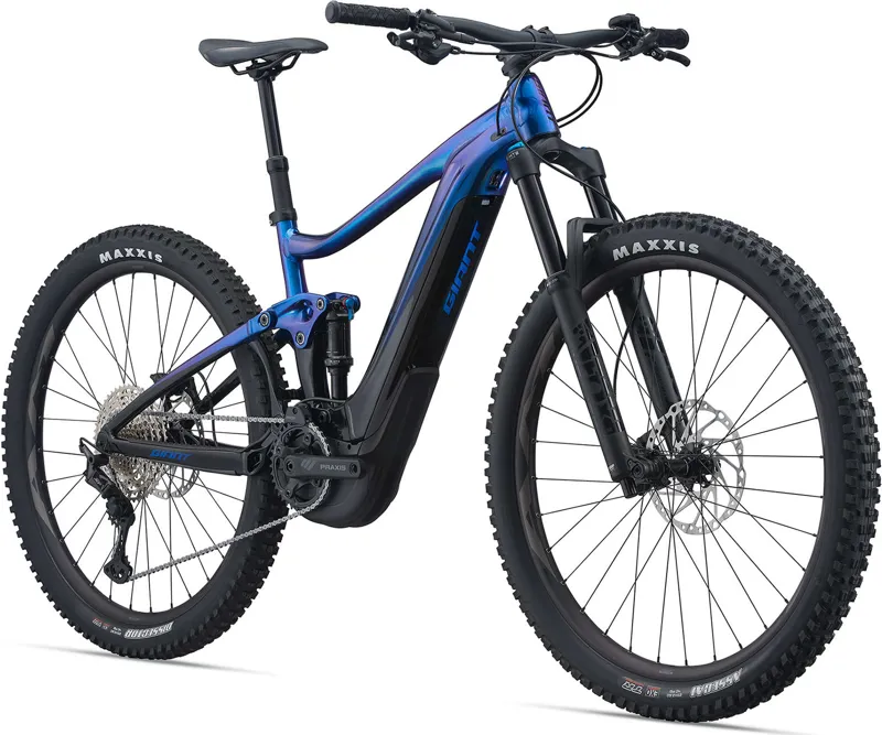 Giant Trance X E+ Pro 29 2 Electric Mountain Bike 2021 in Blue-1