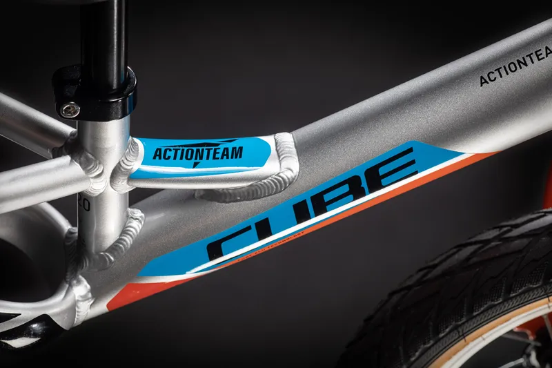 Cube Cubie 120 Walk 12in Kids Bike 2022 in Silver-3