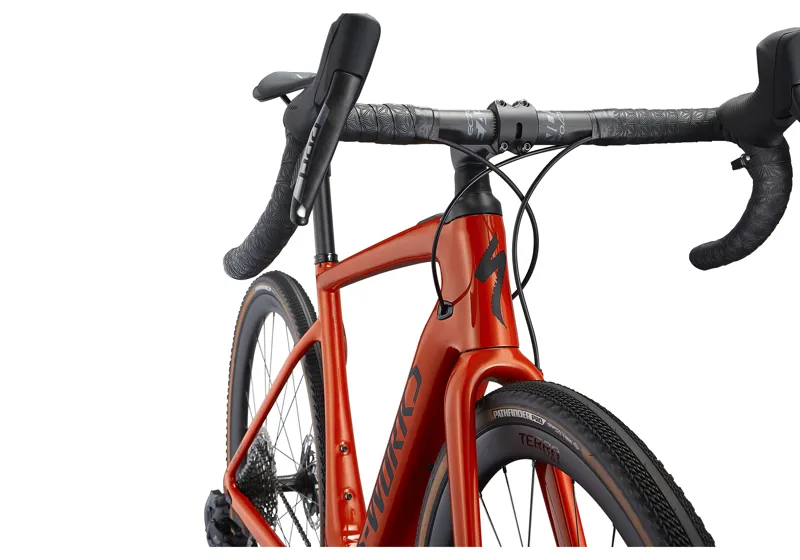 Specialized S-Works Turbo Creo Carbon Electric Gravel Bike 2021  in Red-3