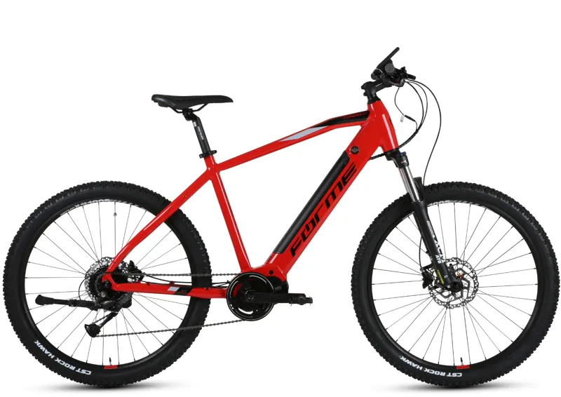 Forme Curbar HT-E PRO Electric Mountain Bike 2022 in Red