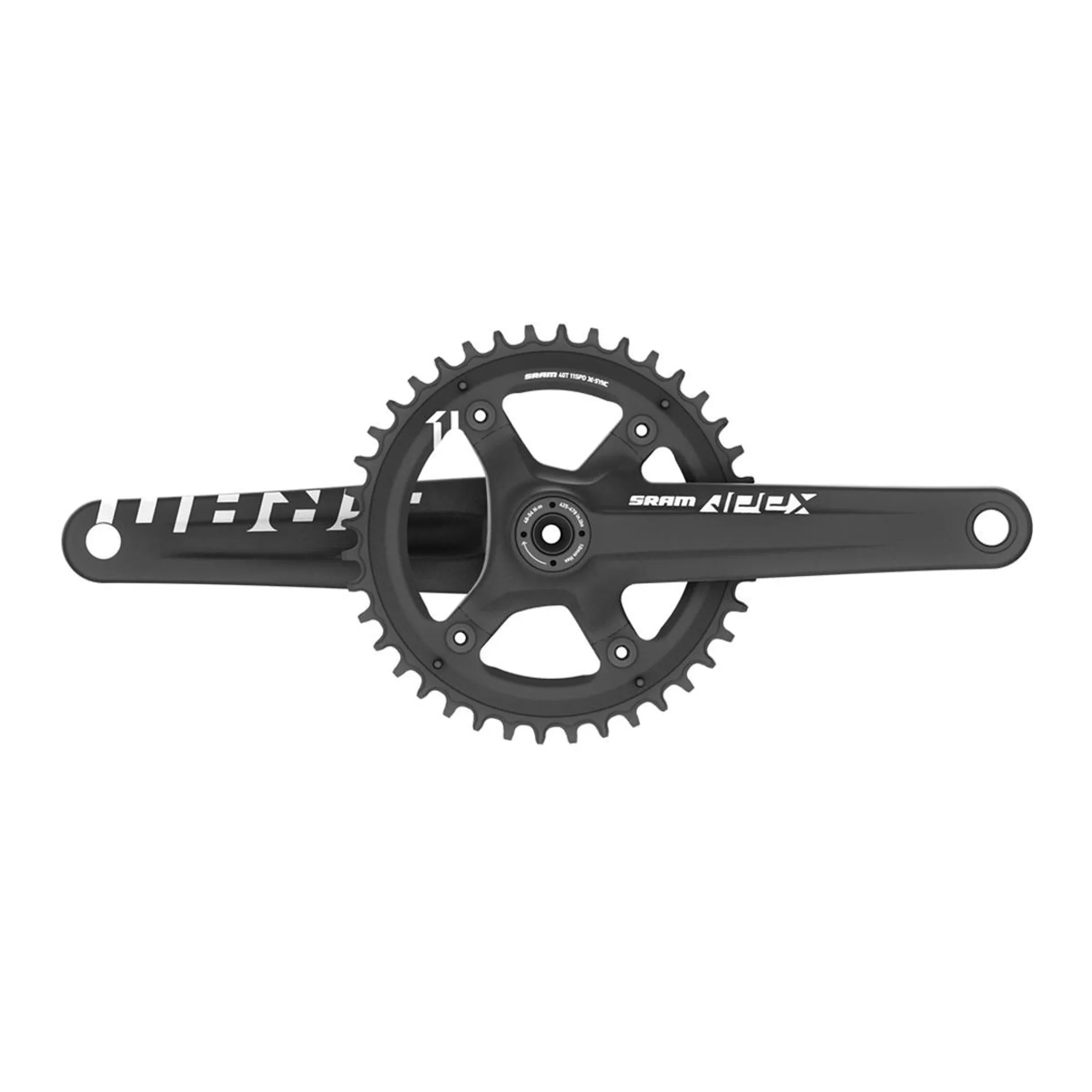 SRAM Apex Crankset GX W 42T X-Sync Chainring in Black