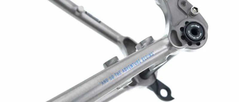 Kinesis Tripster ATR Road Bike Frameset 2023 in Titanium-3