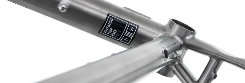 Kinesis Tripster ATR Road Bike Frameset 2023 in Titanium-4