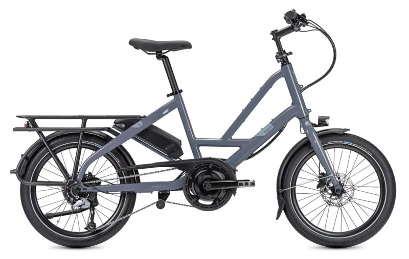 Tern Quick Haul D8 Active Plus Electric Cargo Bike 2023 in Black