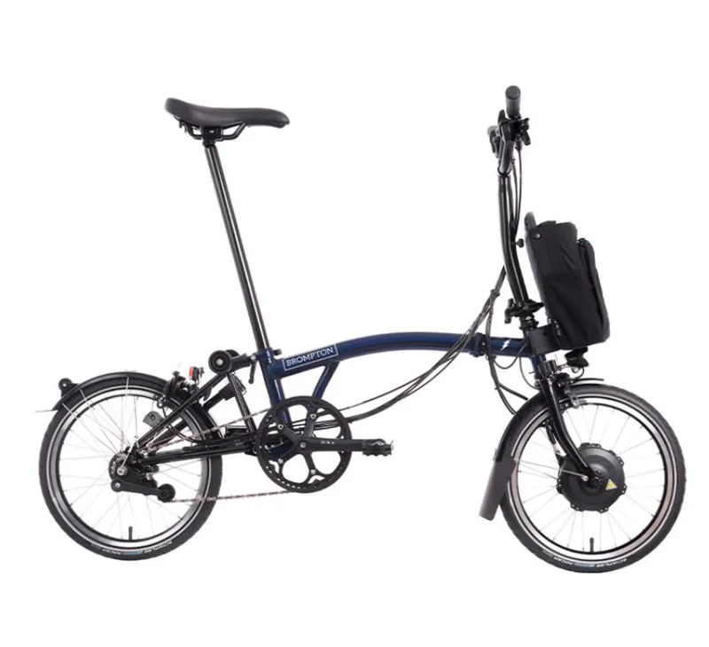 Ex Display Brompton M6L Electric Folding Bike 2021 in Bolt Blue