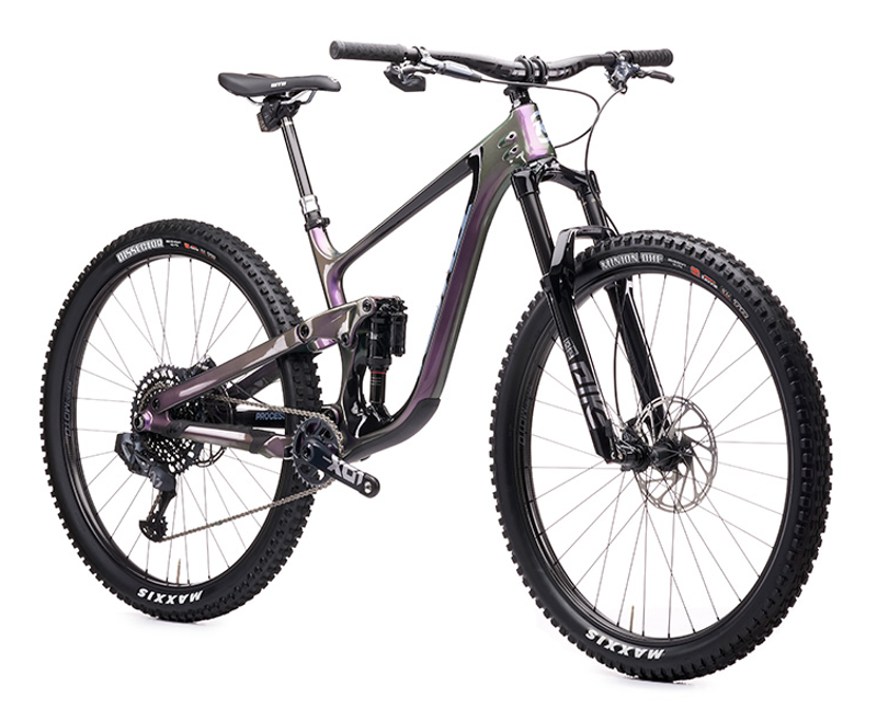 Kona Process 134 CR Supreme Full Suspension Mountain Bike 2021 in Purple-1
