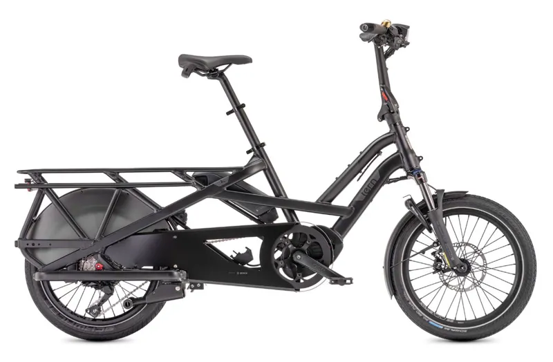 EX DISPLAY Tern GSD S10 Generation 2 Compact Utility Electric Bike 2022 in Black