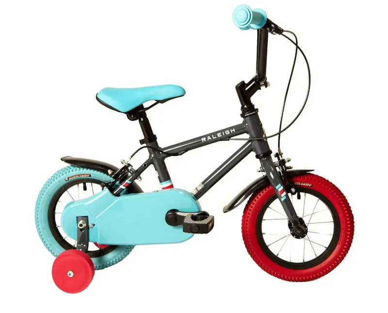 EX DISPLAY Raleigh Pop 12 inch Wheel Kids Bike 2022 in Black