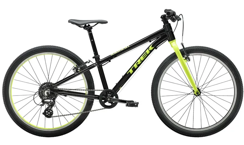 EX DISPLAY Trek Wahoo 24 inch Wheel Kids Bike 2022 in Black