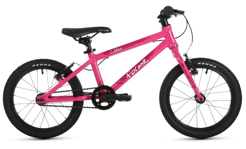 EX DISPLAY Forme Cubley 16 inch wheel Kids Bike 2022 in Pink