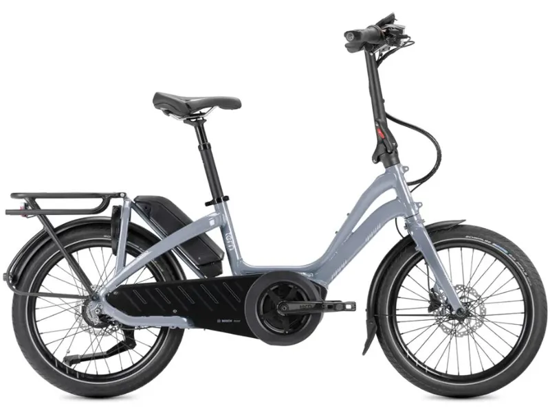 Tern NBD P8i Active Line 20 Electric Folding Bike 2023 in Blue Silver