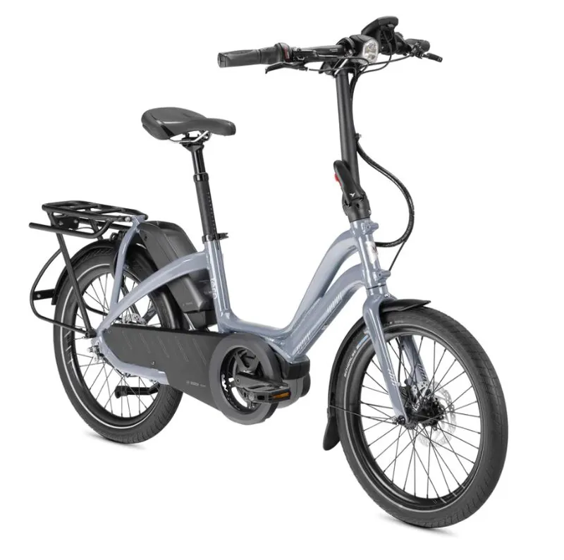 Tern NBD P8i Active Line 20 Electric Folding Bike 2023 in Blue Silver-2