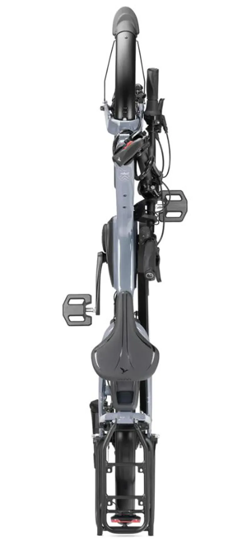 Tern NBD P8i Active Line 20 Electric Folding Bike 2023 in Blue Silver-3