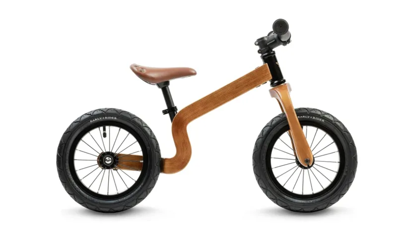 Early Rider Superply Bonasi 12 inch Balance Bike 2022 in Natural Birch