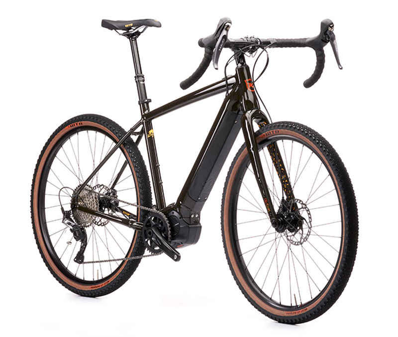 Kona Libre El Electric Gravel Bike 2021 in Gloss Chocolate-1