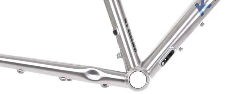 Kinesis GTD v2 Road Bike Frameset 2023 in Silver-3