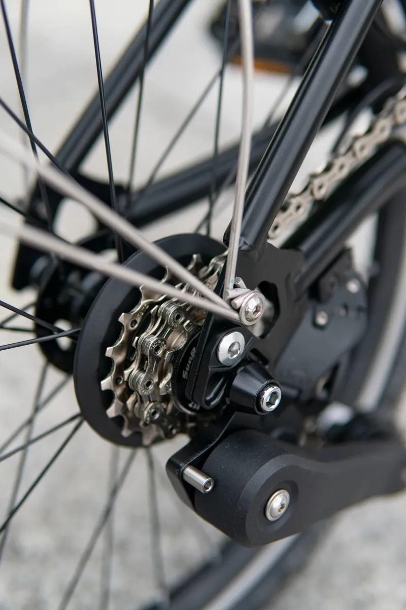 Brompton P Line Urban Low Folding Bike 2022 in Storm Grey-5