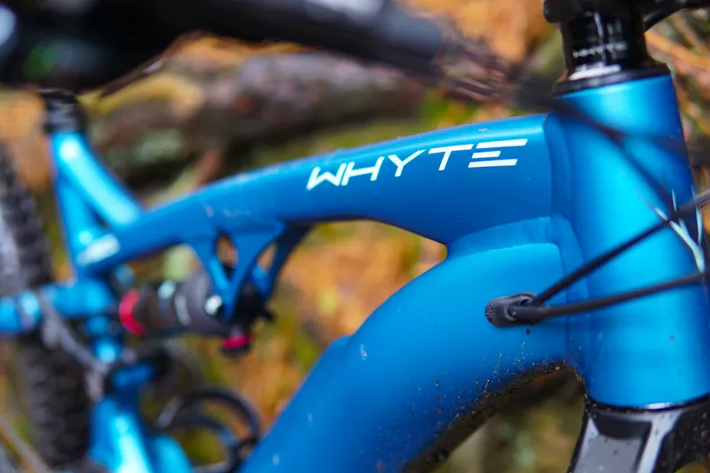 Whyte e-160 S V2 Electric Mountain Bike 2022 in Matt Diesel-3