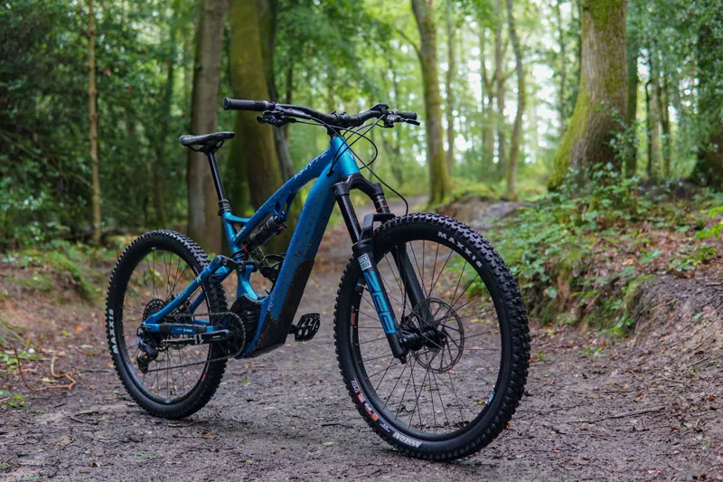 Whyte e-160 S V2 Electric Mountain Bike 2022 in Matt Diesel-2