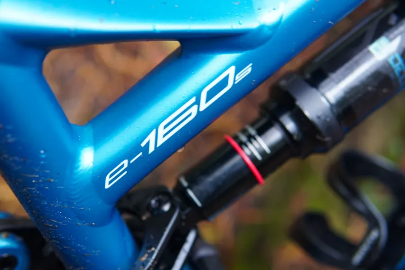 Whyte e-160 S V2 Electric Mountain Bike 2022 in Matt Diesel-5