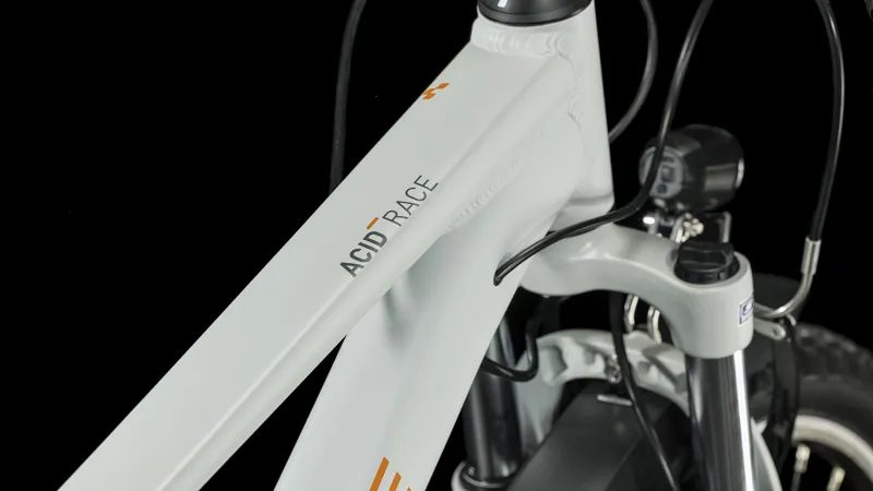 Cube Acid 260 Allroad 26in Kids Mountain Bike 2024 in Grey/Orange-2