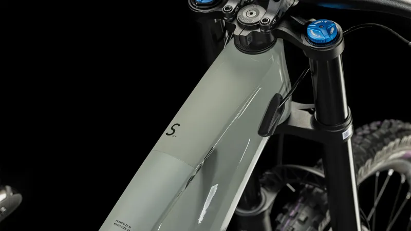 Cube Two15 HPC SLX 29in Mountain Bike 2024 in Swamp Grey/Black-2