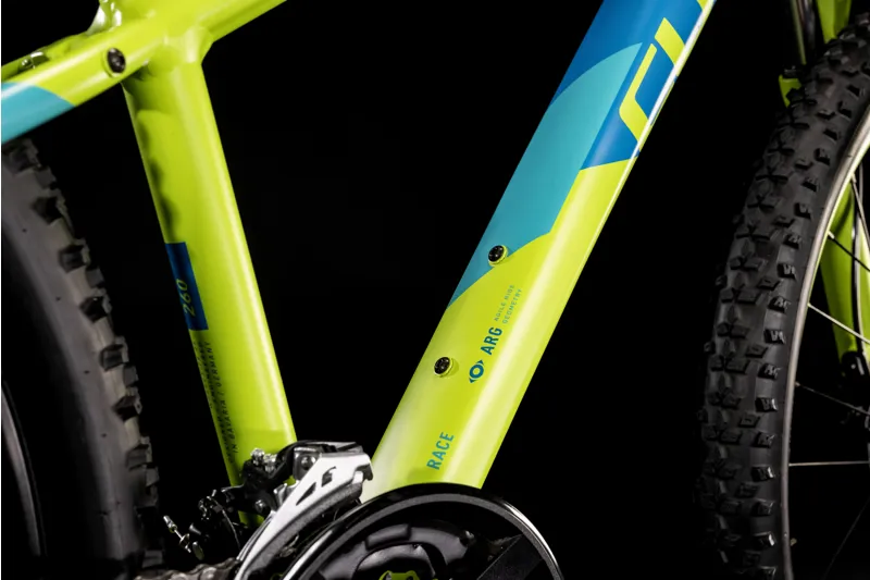 Cube Acid 260 Disc 26in Kid's Bike 2024 in Green/Blue-3