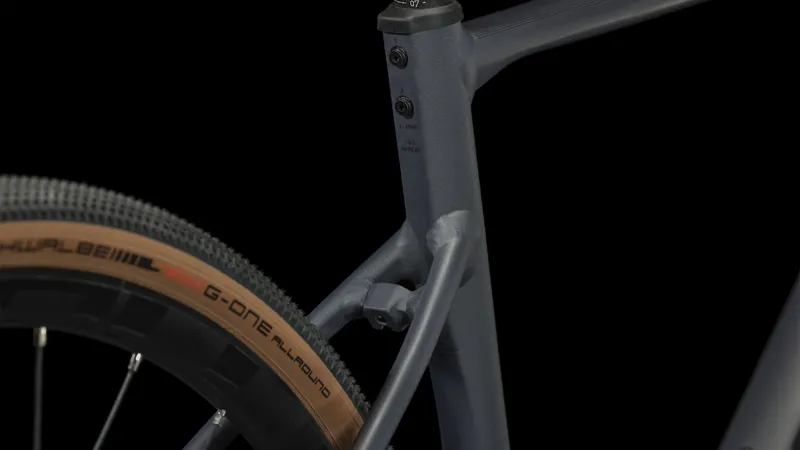 Cube Nuroad Race Gravel Bike 2024 in Grey Black -4