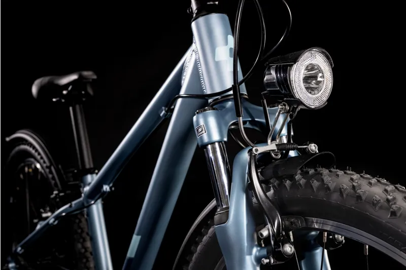 Cube Acid 240 Allroad Kids Bike 2024 in Arctic Blue/Mint-4