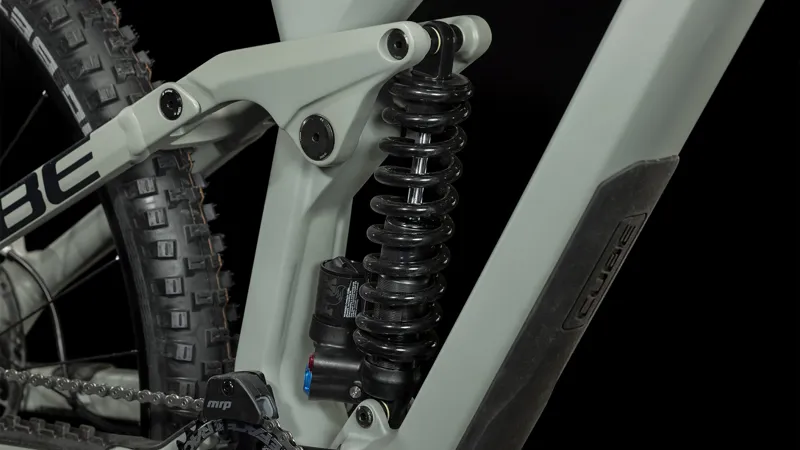 Cube Two15 HPC SLX 29in Mountain Bike 2024 in Swamp Grey/Black-4