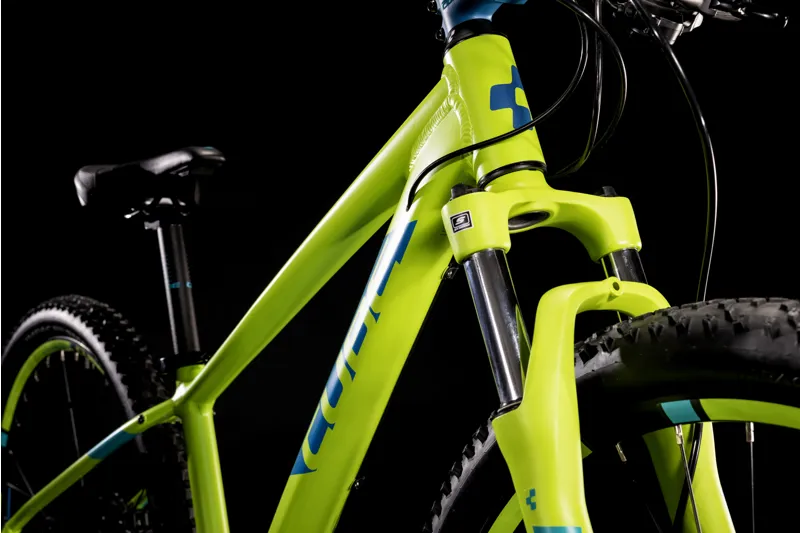 Cube Acid 260 Disc 26in Kid's Bike 2024 in Green/Blue-5