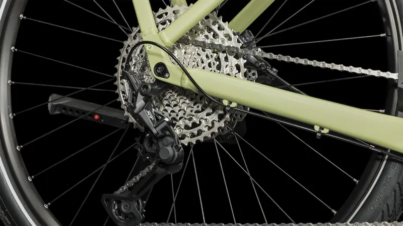 Cube Kathmandu Hybrid SLX 750 Electric Bike 2024 in Green/Olive-5