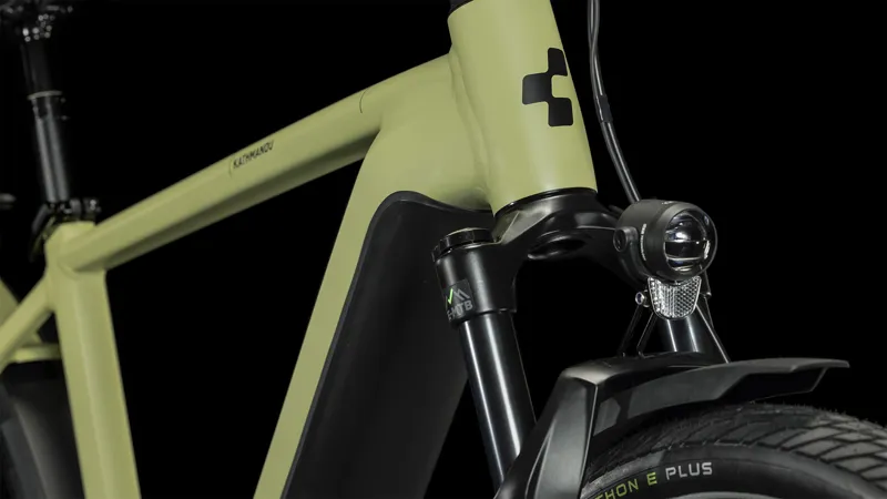 Cube Kathmandu Hybrid SLX 750 Electric Bike 2024 in Green/Olive-6