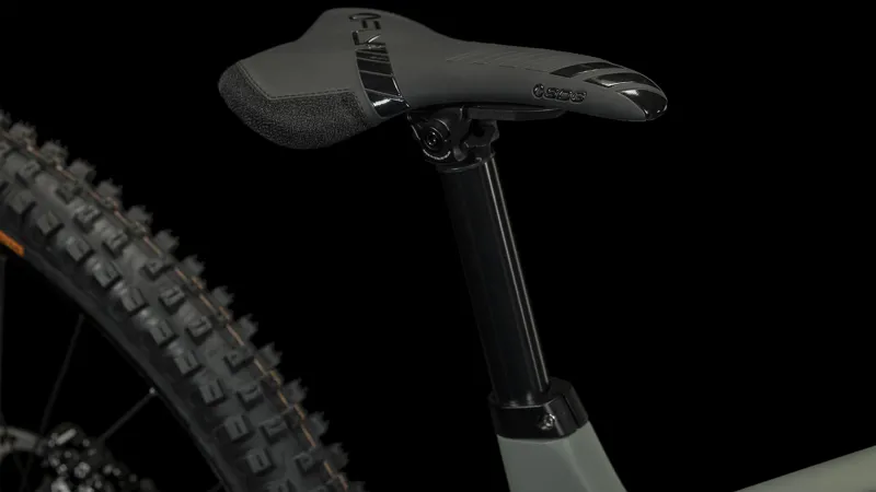 Cube Two15 HPC SLX 29in Mountain Bike 2024 in Swamp Grey/Black-6