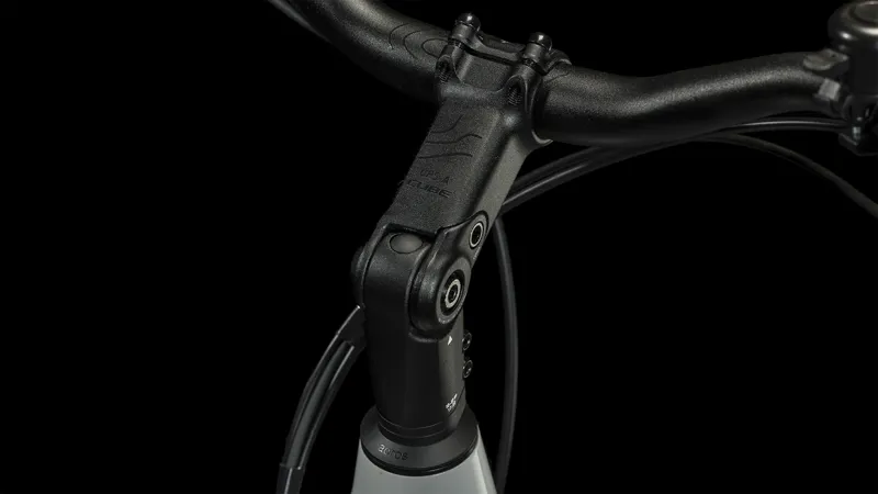 Cube Supreme Easy Entry Hybrid One 500 2025 Electric Bike in Grey-1