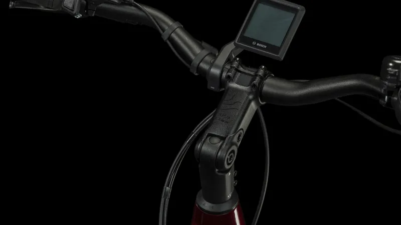 Cube Supreme Easy Entry Hybrid Pro 500 Electric Bike 2024 in Red/Black-1